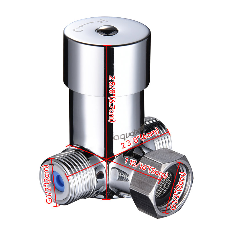 Aquaterior Water Temperature Mixing Valve Wayfair